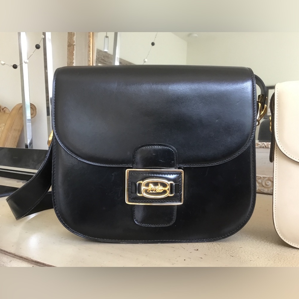 Authentic Céline vintage box shoulder bag